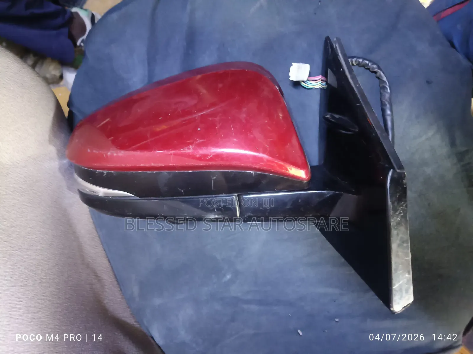 Harrier New Side Mirror With Camera
