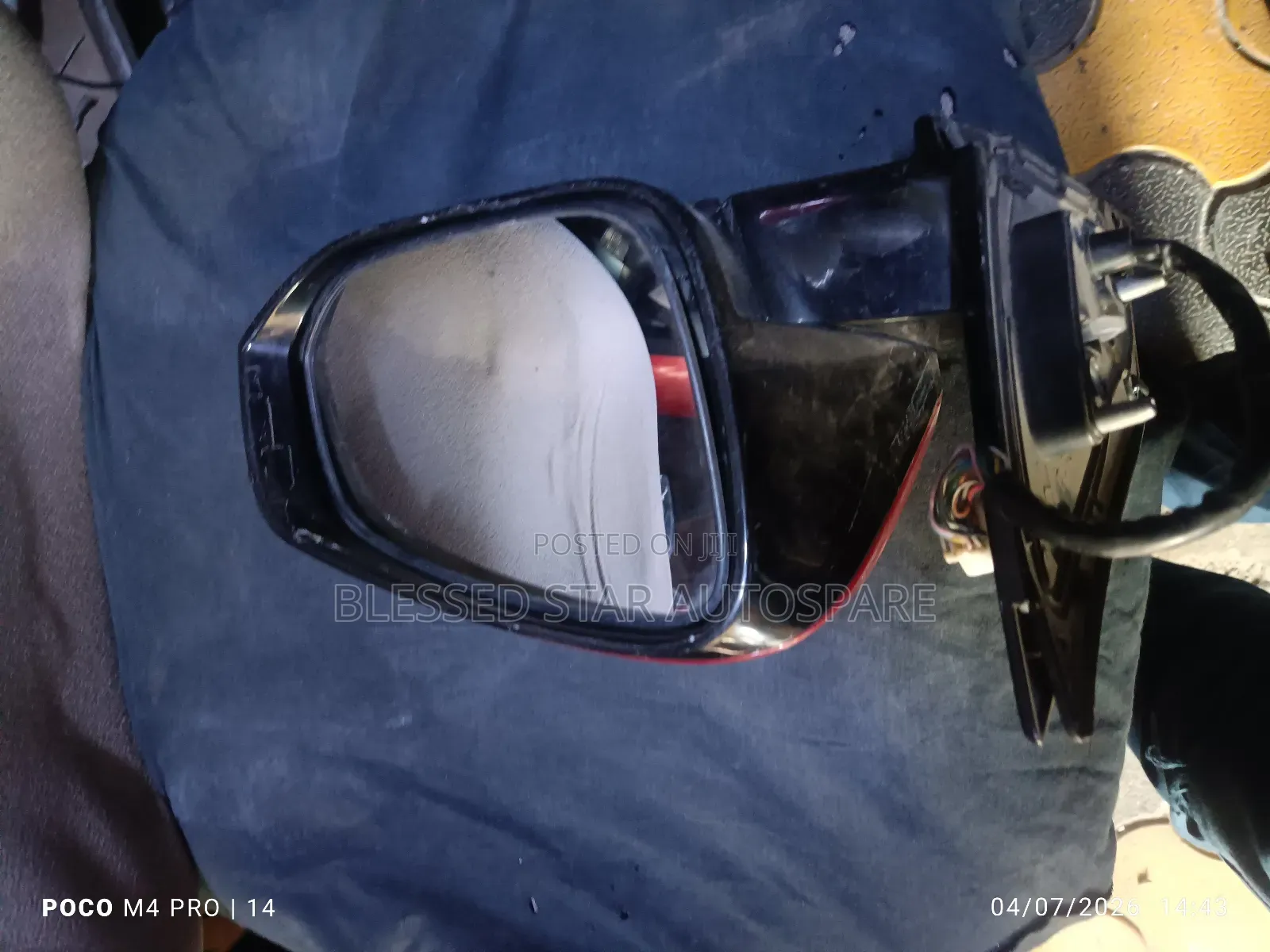 Harrier New Side Mirror With Camera