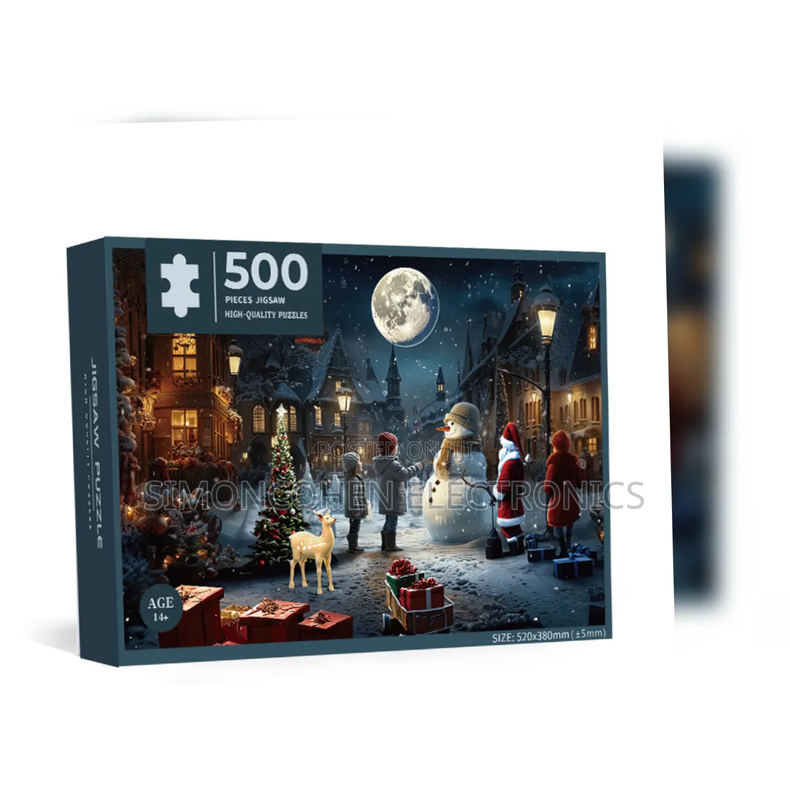 500pcs Christmas Themed Jigsaw Puzzle