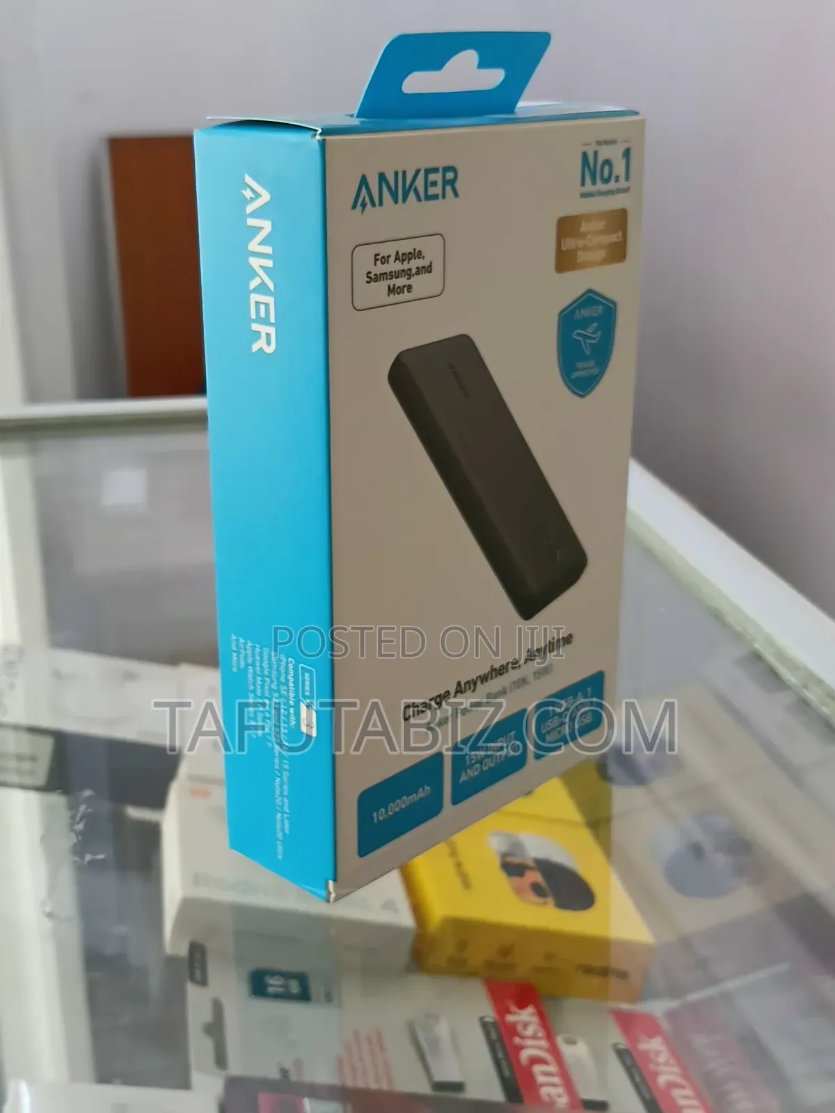 Anker Power Bank 10000mah Charge Everywhere ,Anytime