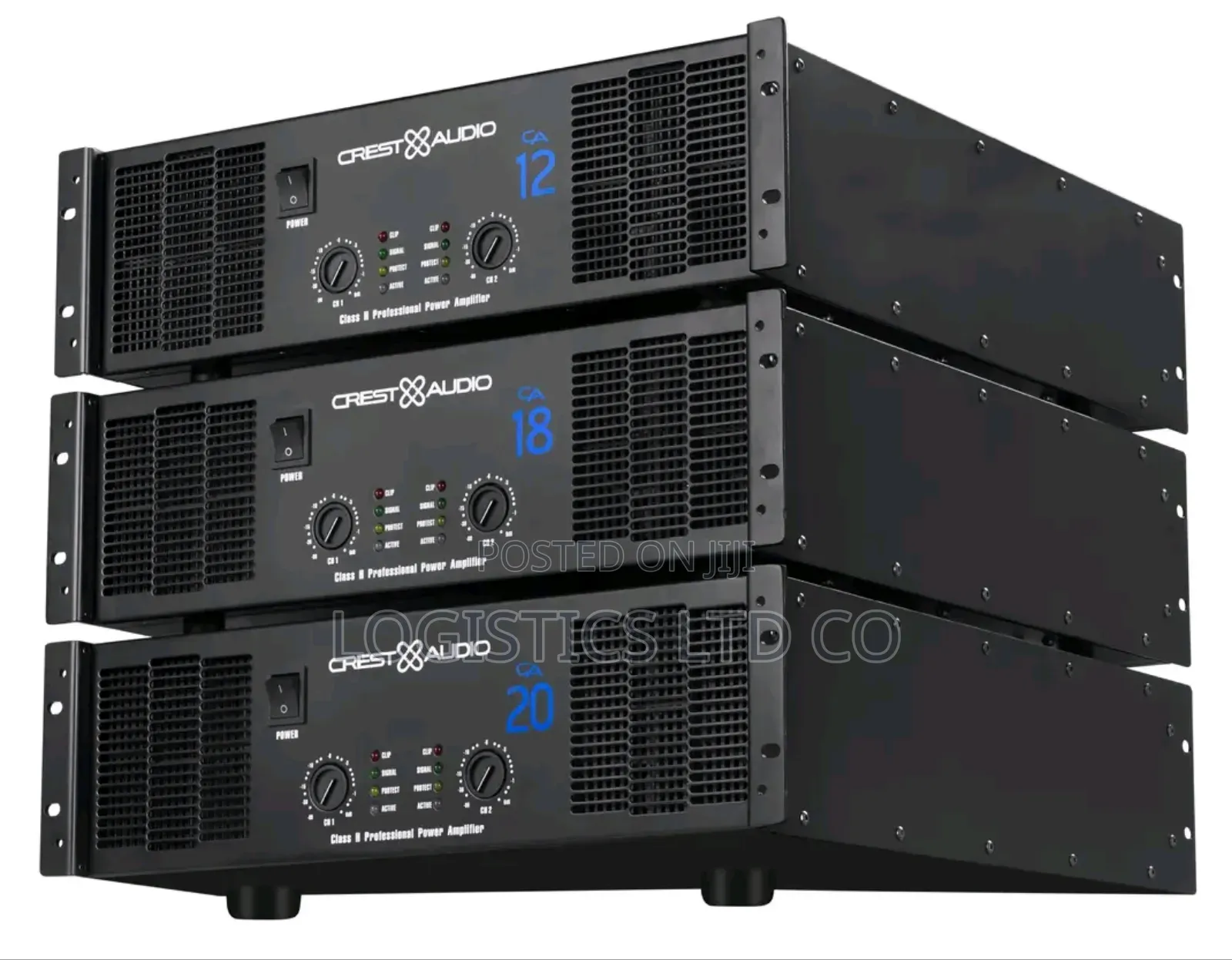 Crest Audio Ca18,High-Performance, 2-Channel Class H Power Amplifier