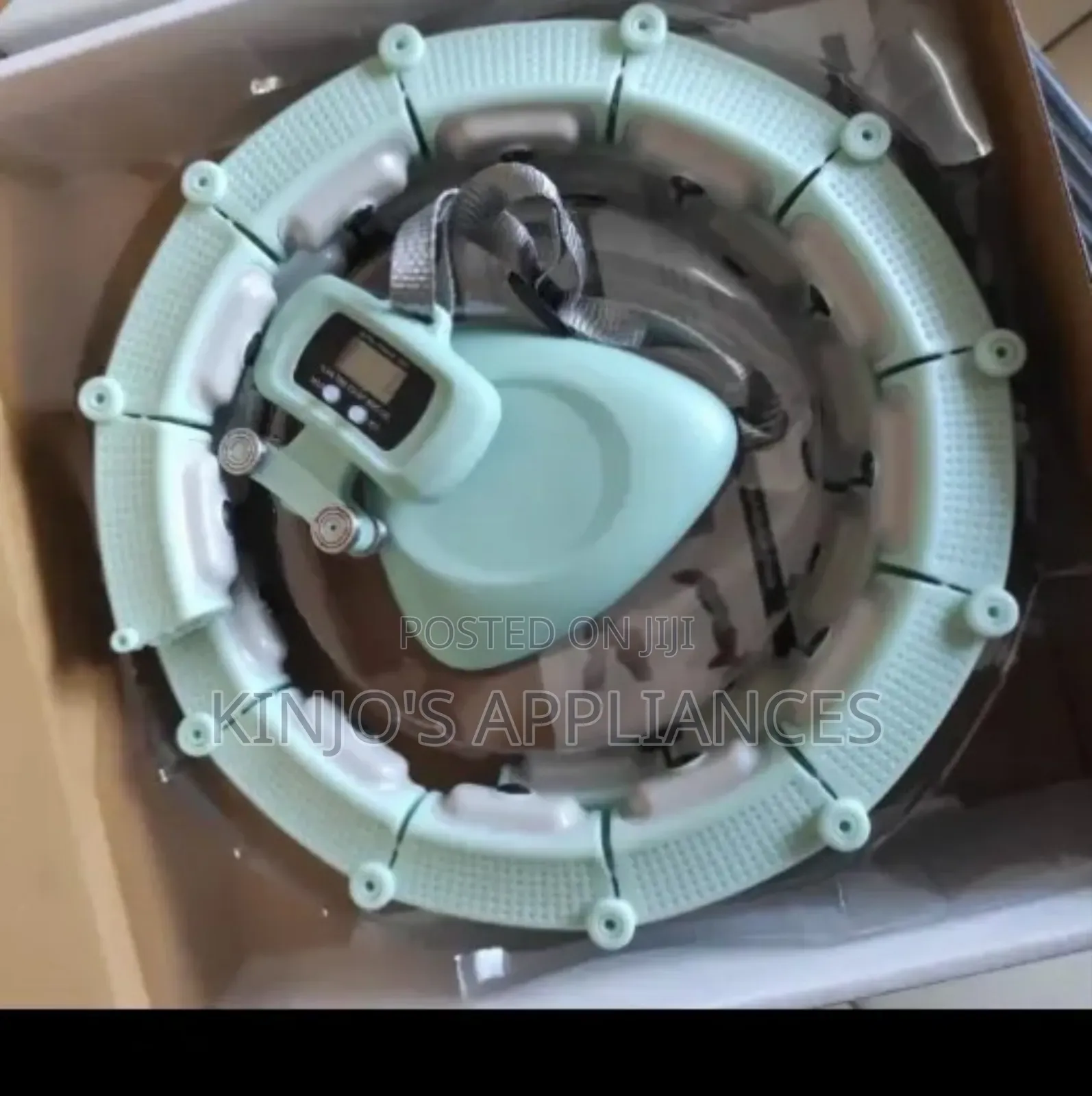 Adjustable Weighted Hula Hoop With A Timer