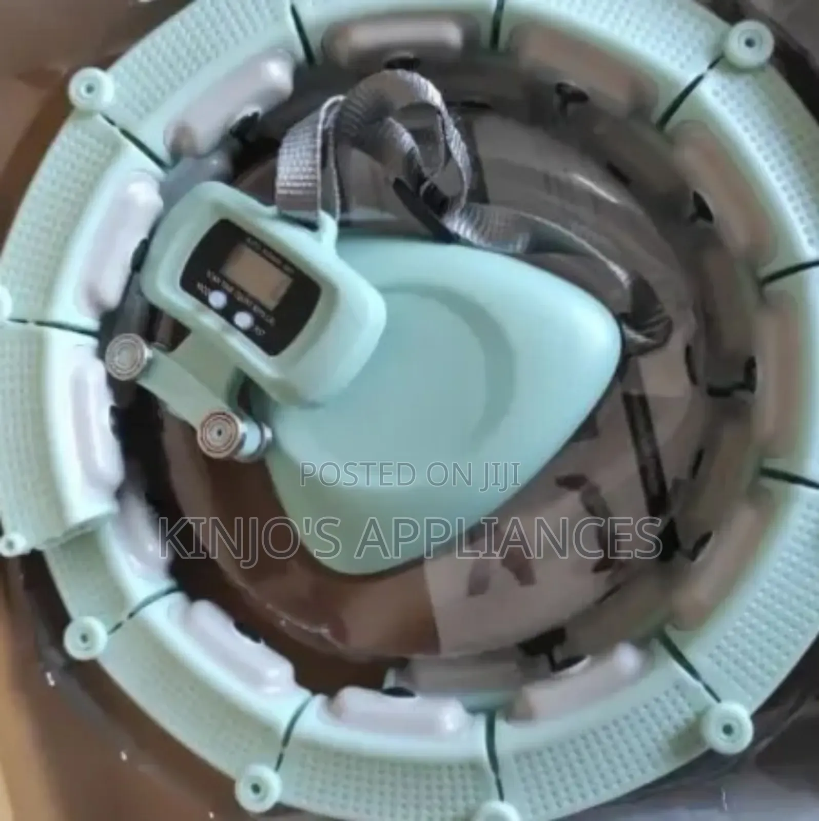 Adjustable Weighted Hula Hoop With A Timer
