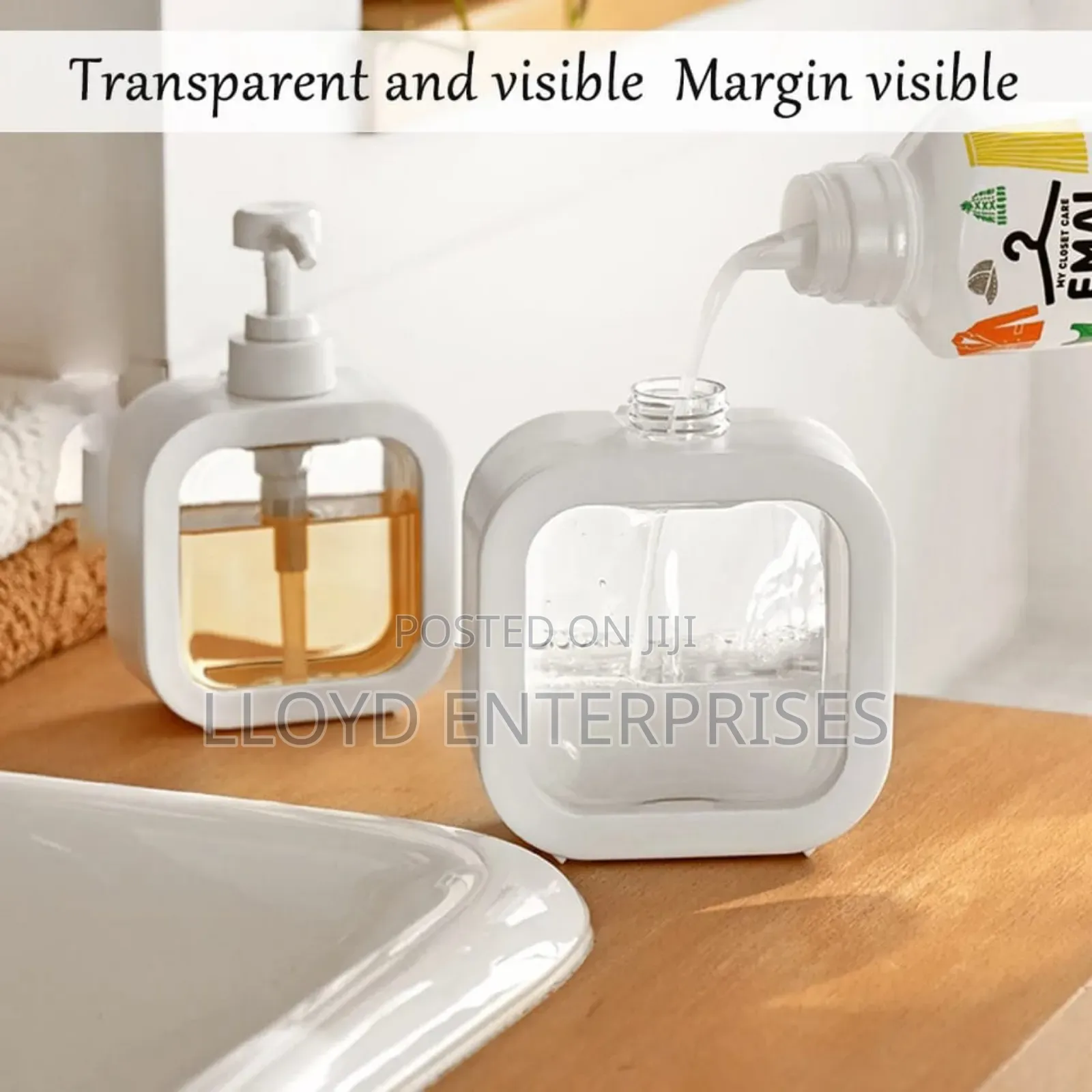 Refillable Liquid Soap Dispenser