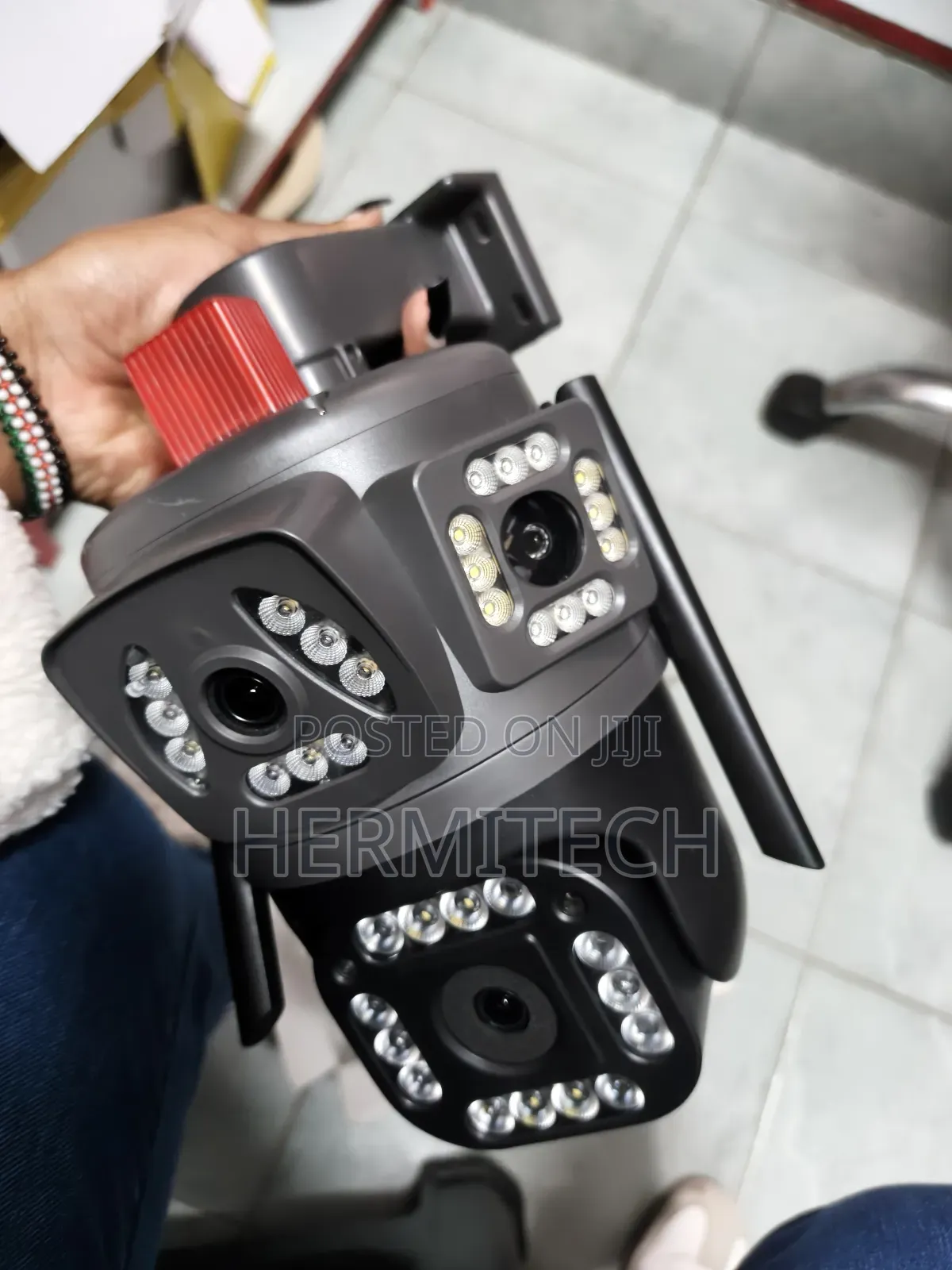 Dual Support Lens 4g Electric Model Alarm Siren and Notification