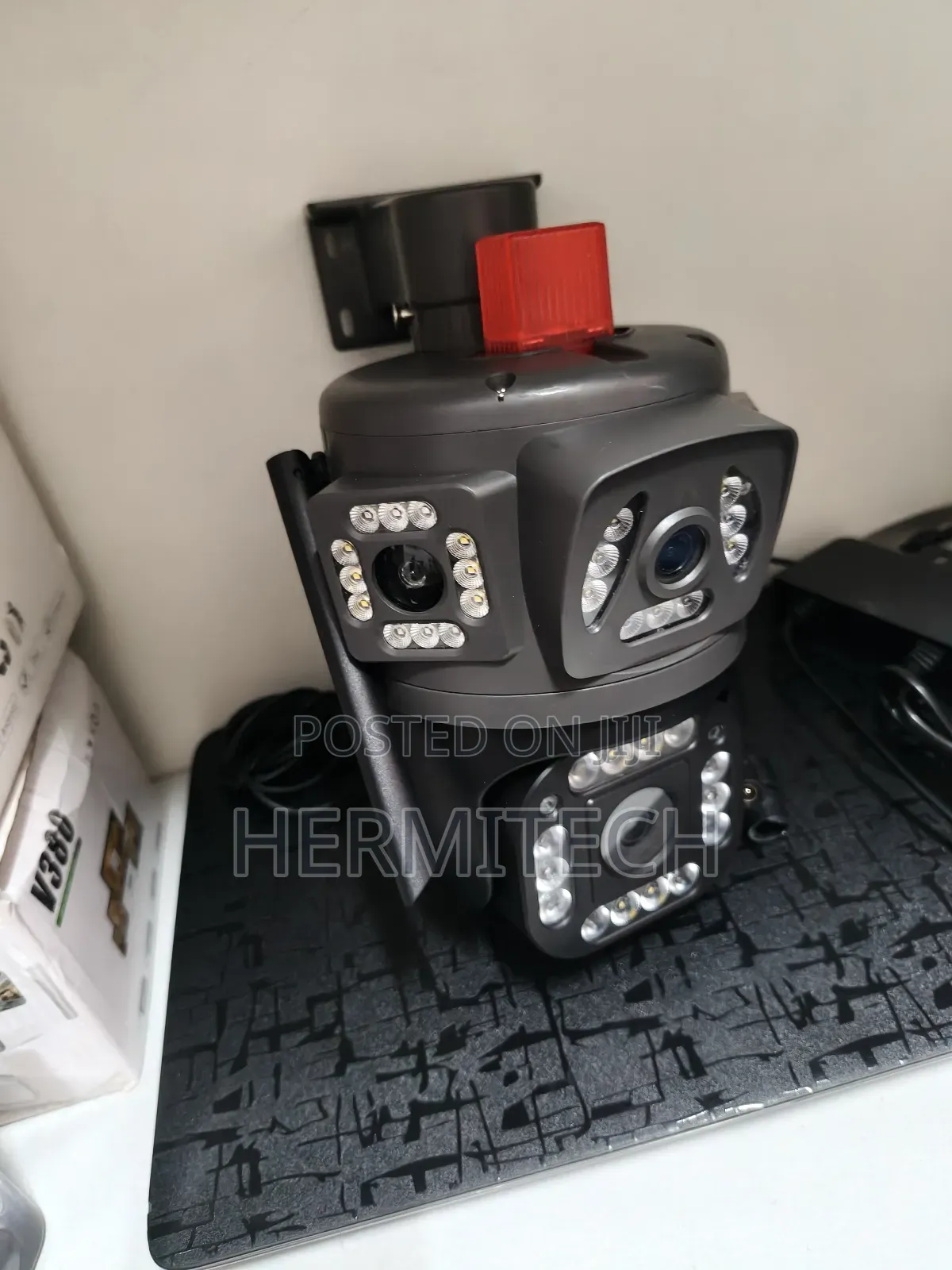 Dual Support Lens 4g Electric Model Alarm Siren and Notification
