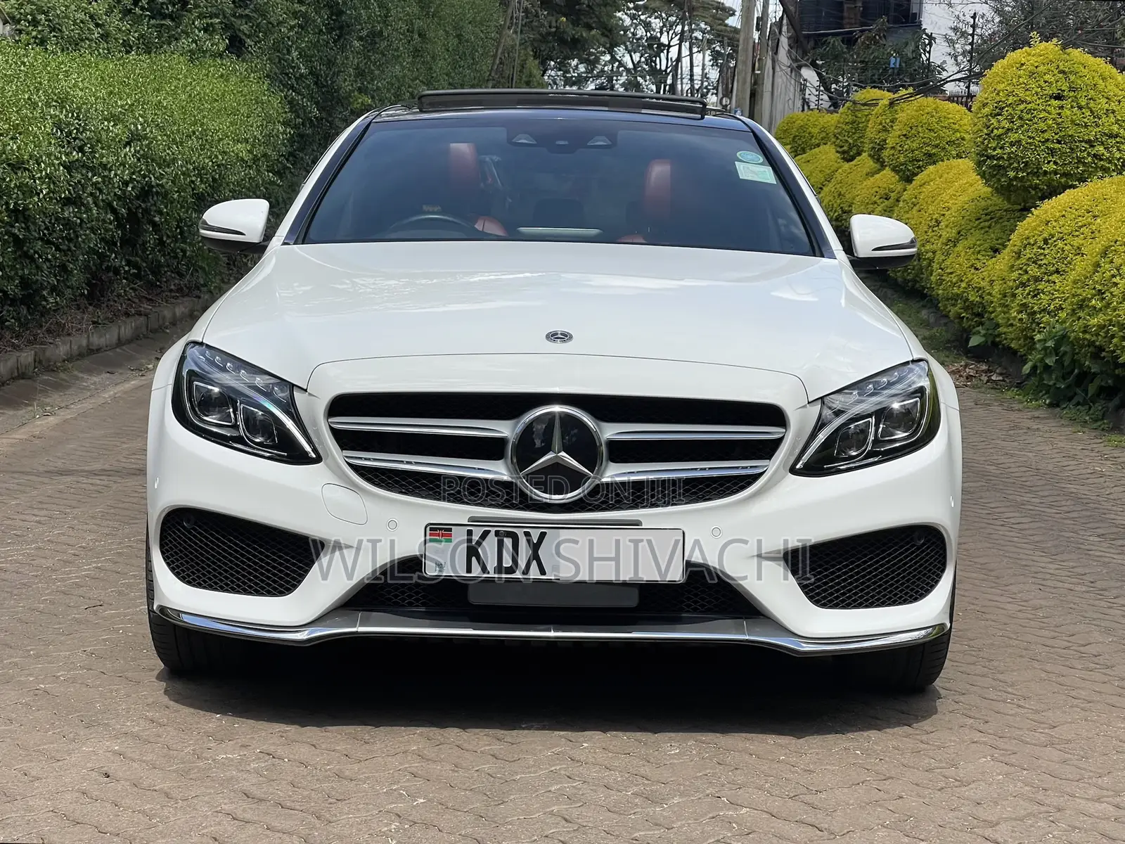 Mercedes-Benz C200 2018 White