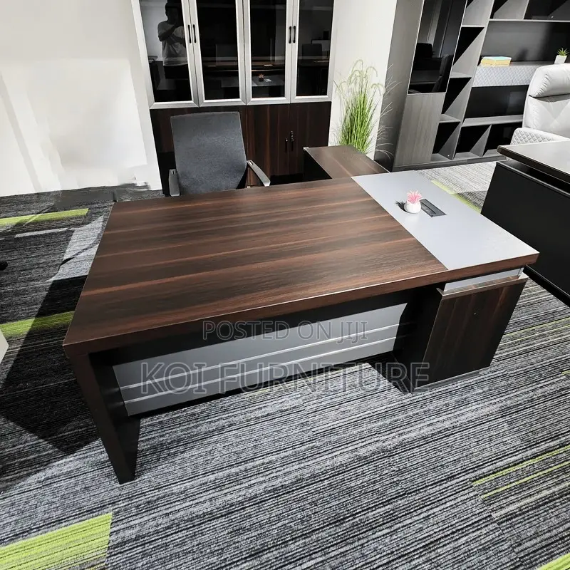 Office Desk; 1.8 Meters Executive Office Desks With Coded Drawers