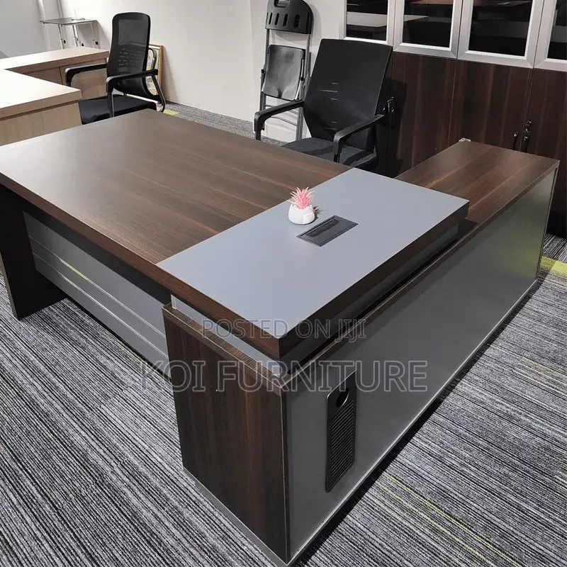 Office Desk; 1.8 Meters Executive Office Desks With Coded Drawers