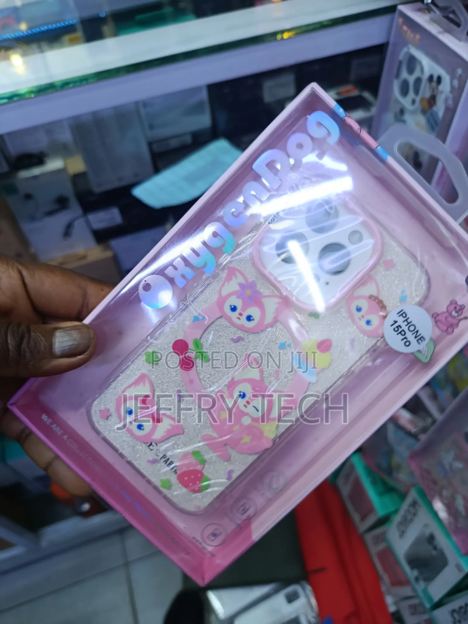 Decorative Cartoon-Themed Phone Case for the Apple iPhone 15 Pro,