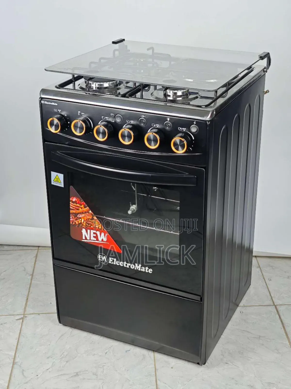 3+1 Standing Cooker/Burner With Electric Oven - Dv