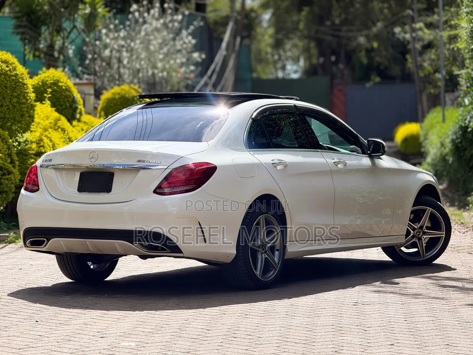 Mercedes-Benz C-Class C 200 7G-TRONIC (C205) 2018 White