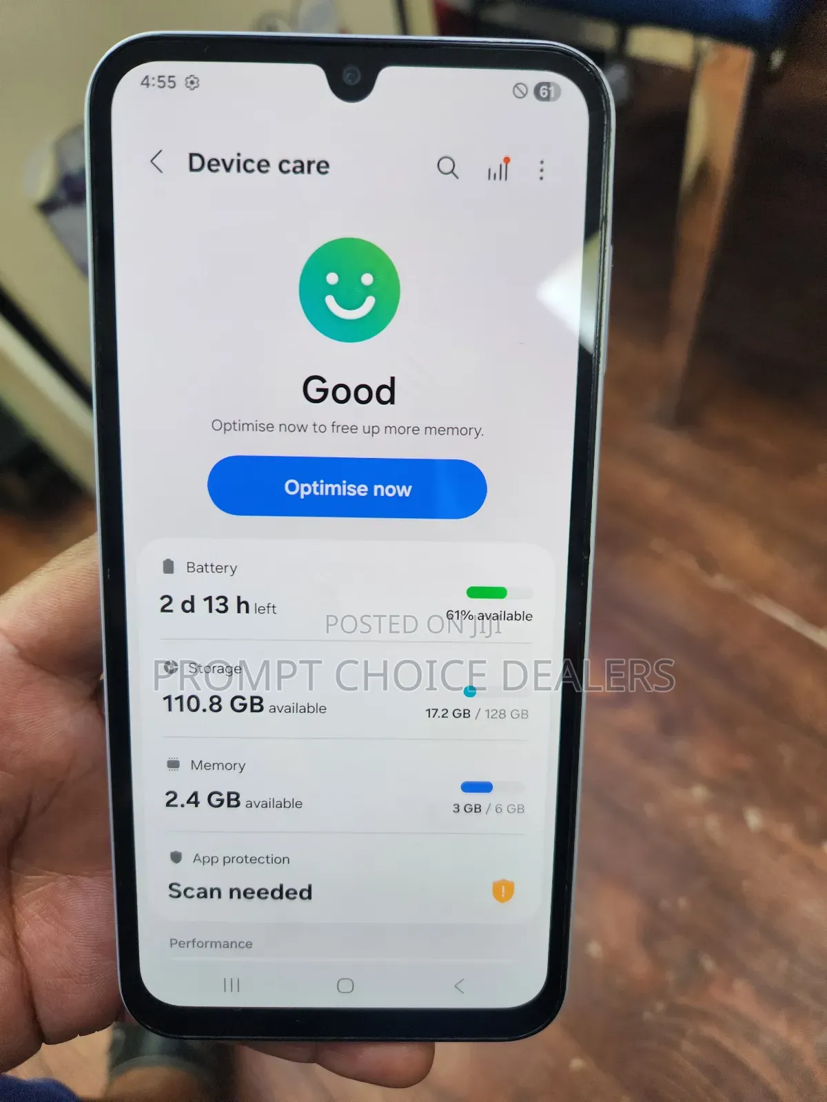 New Samsung Galaxy A15 128 GB Green