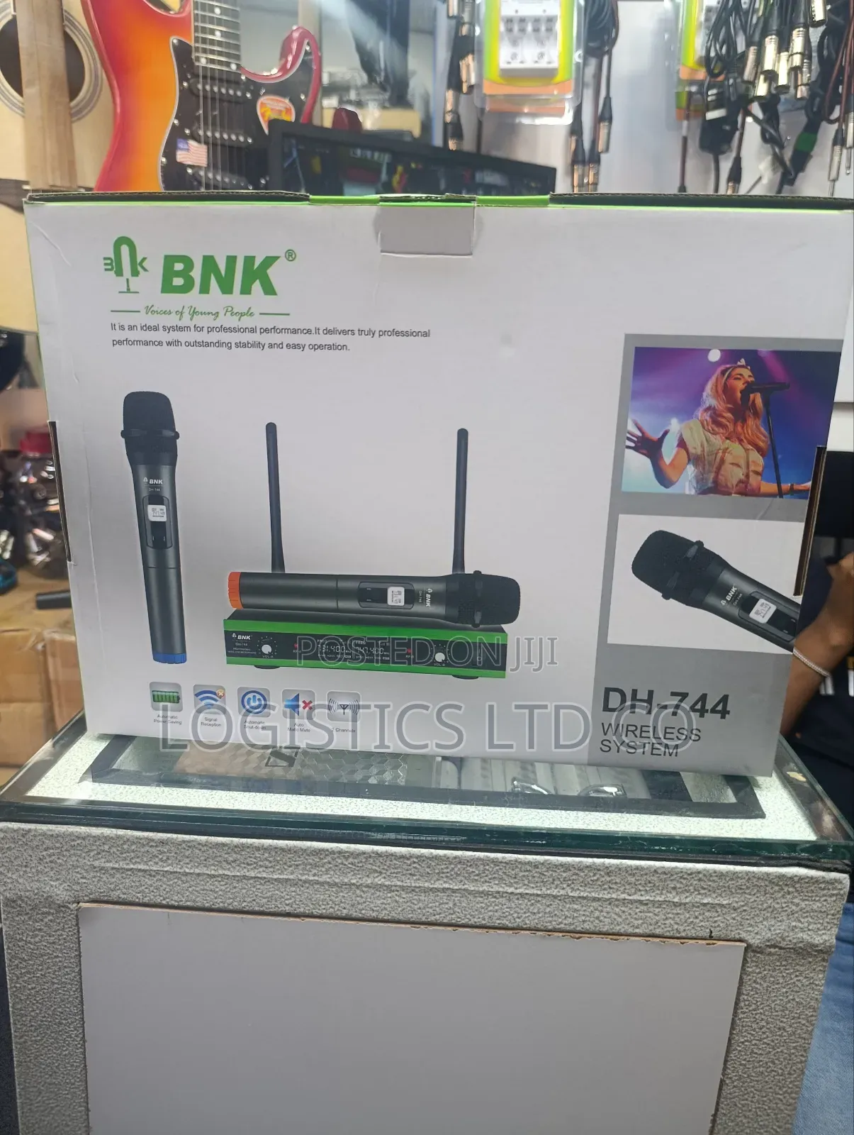 BNK Bk744 Dh 2-in-1 Wireless Microphone