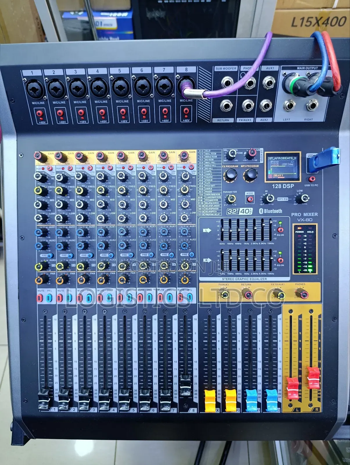 Pev Pro Vx-80 Mixer