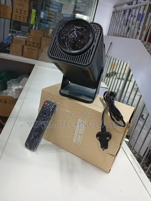 Home Theater Mini Wifi Hy320 Android Projector With Inbuilt Speaker