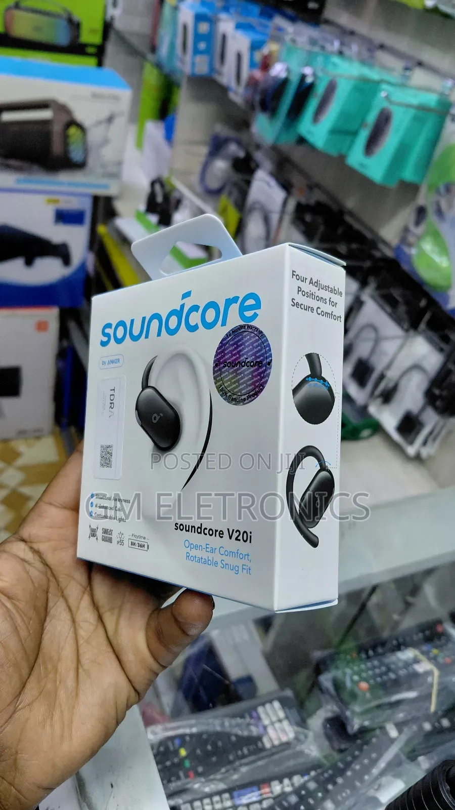 Soundcore V20i by Anker Is an Open-Ear Wireless Headphone.