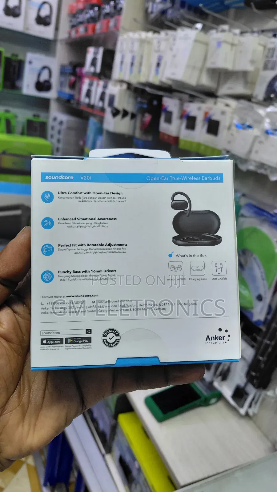 Soundcore V20i by Anker Is an Open-Ear Wireless Headphone.