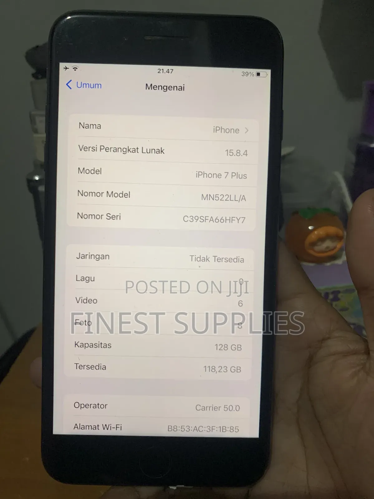 Apple iPhone 7 128 GB Black