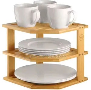Bamboo Kitchen Corner Rack