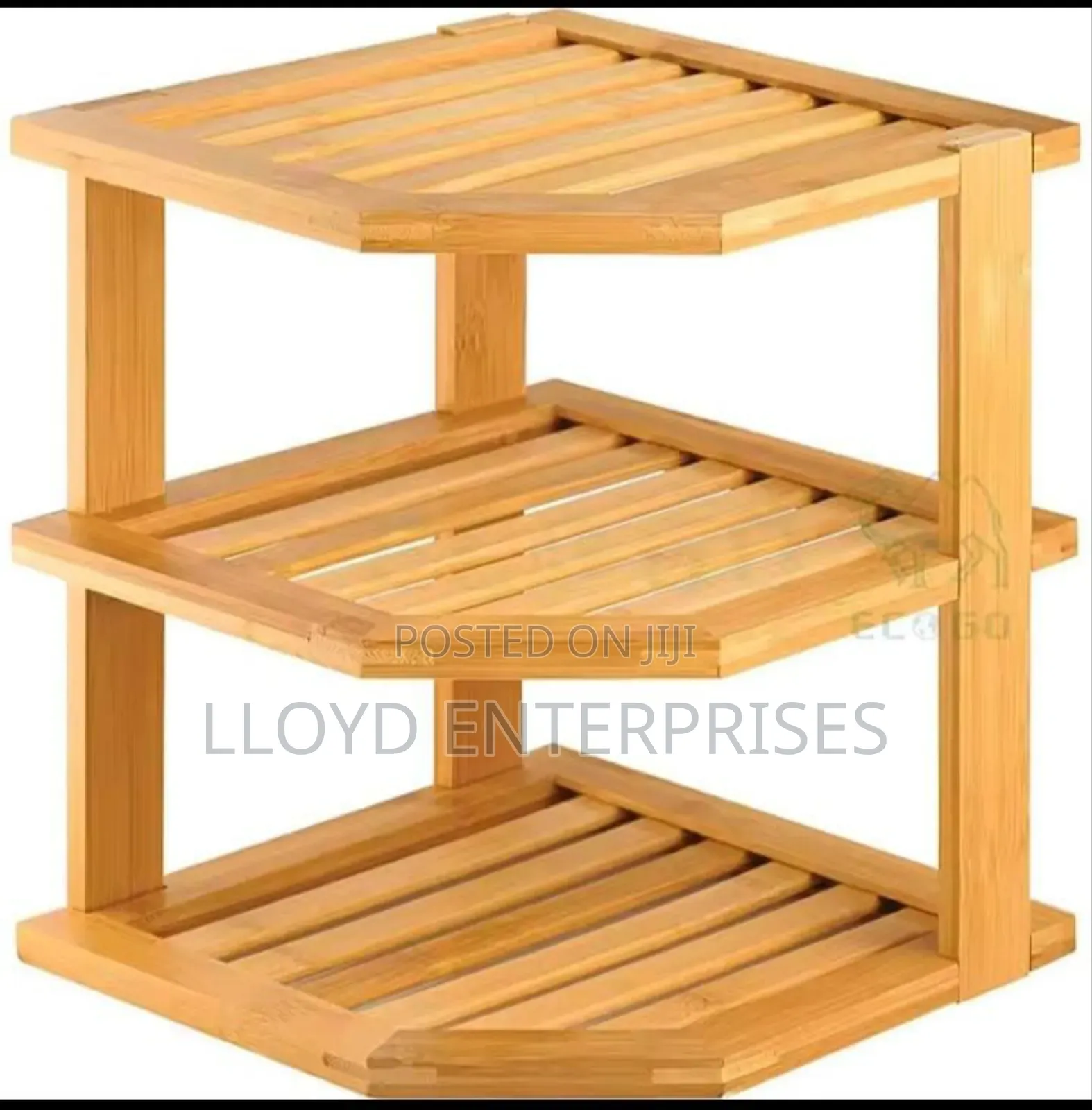 Bamboo Kitchen Corner Rack