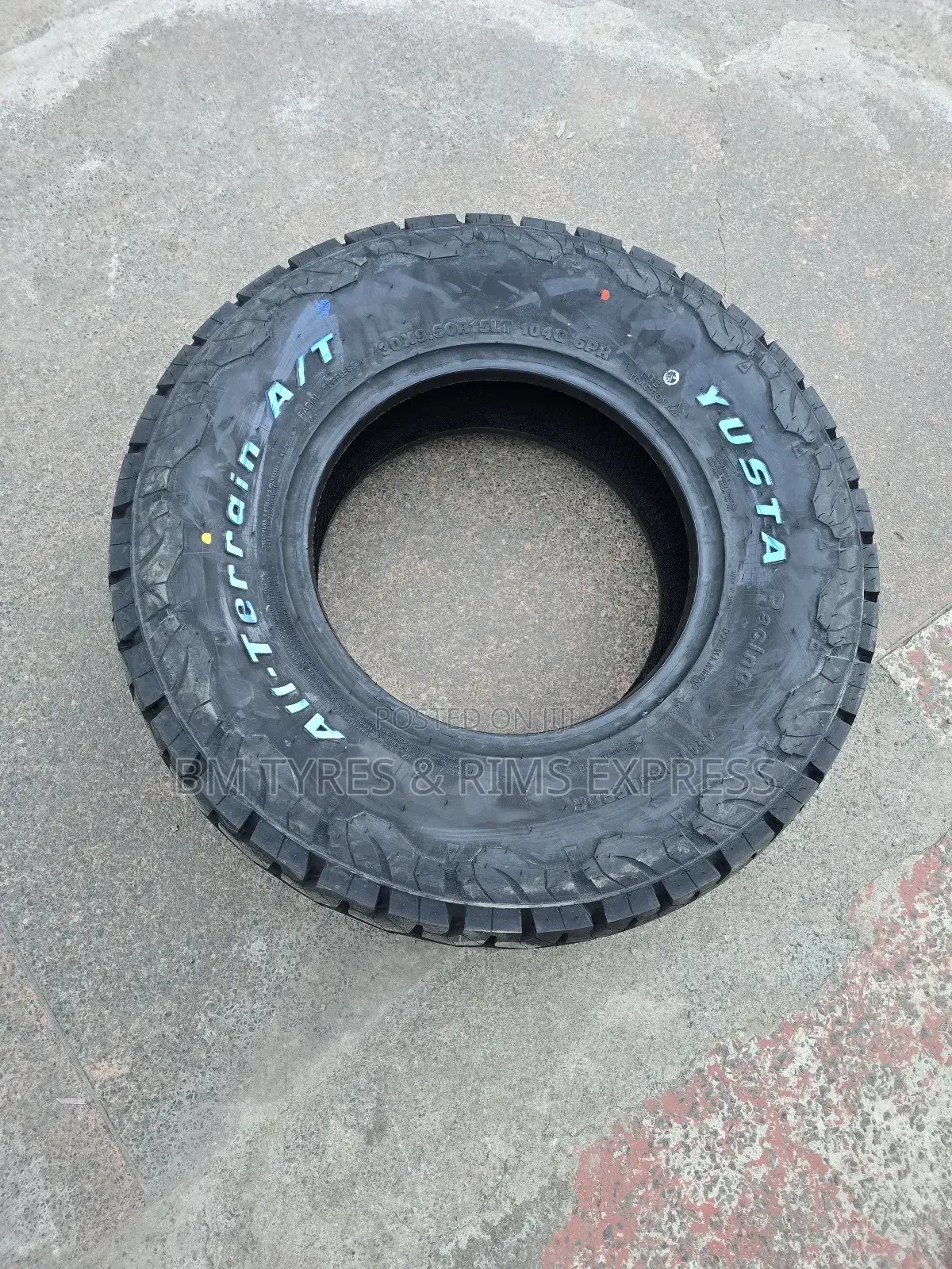 30x9.50r15 Yusta Tyres.
