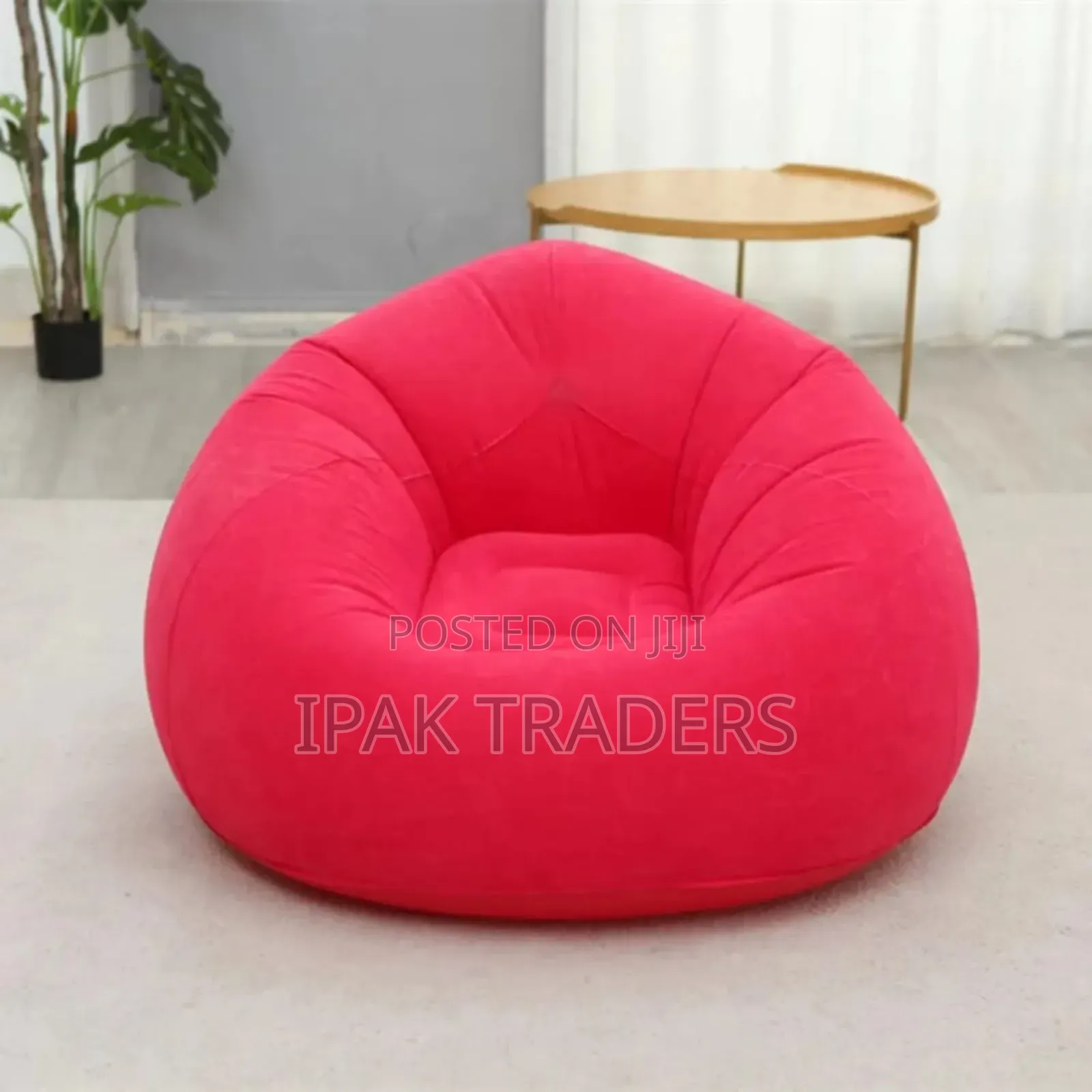 Inflatable Bean Bag Coach *Come With Both Electric and Manual Pump