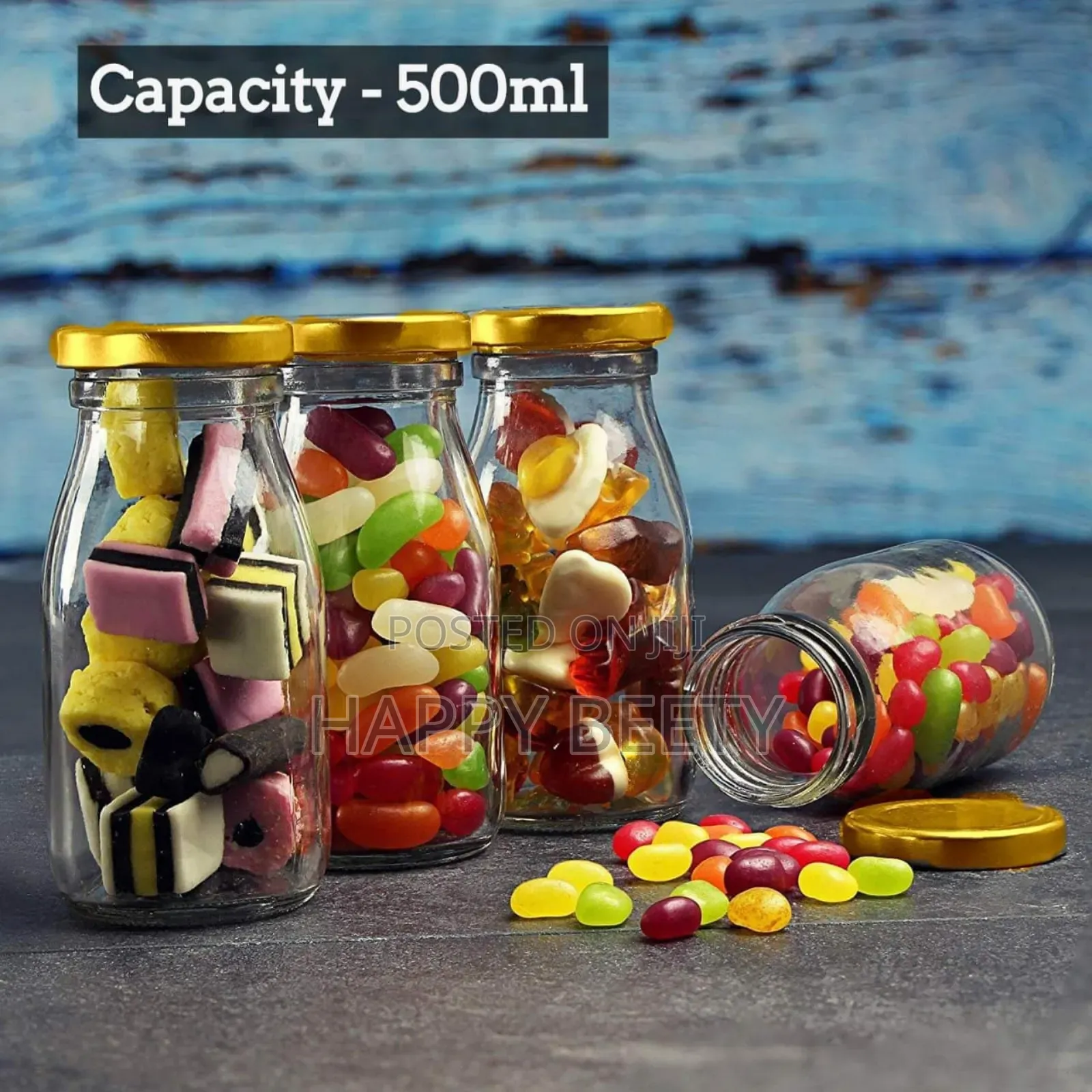 Back in Stock 
 *500 Ml Glass Bottle