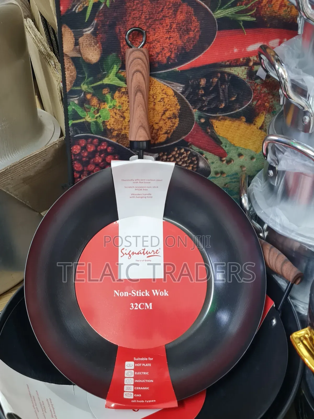 Non Stick Wok Pan 32cm
