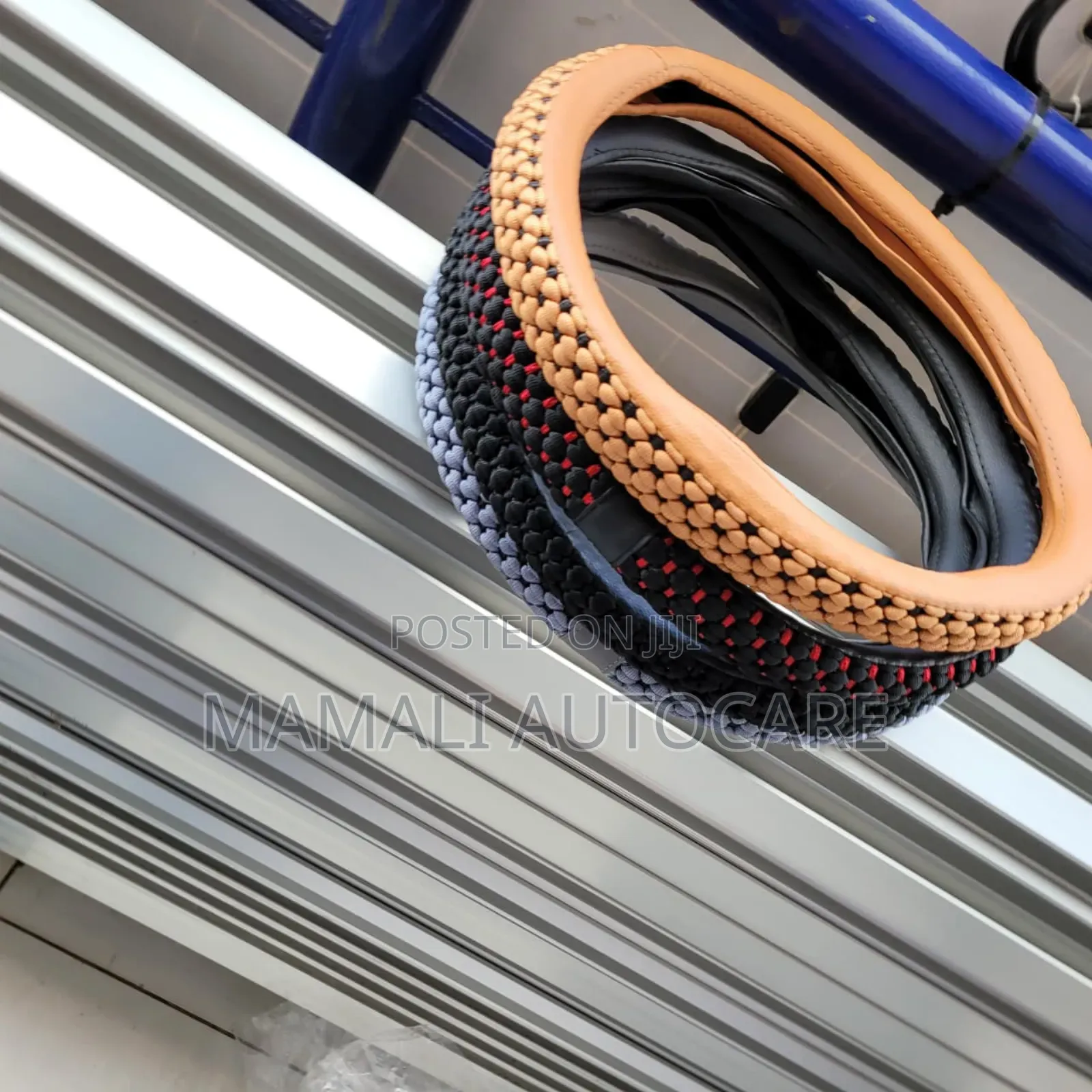 Universal Thread Stitch Steering Wheel Cover