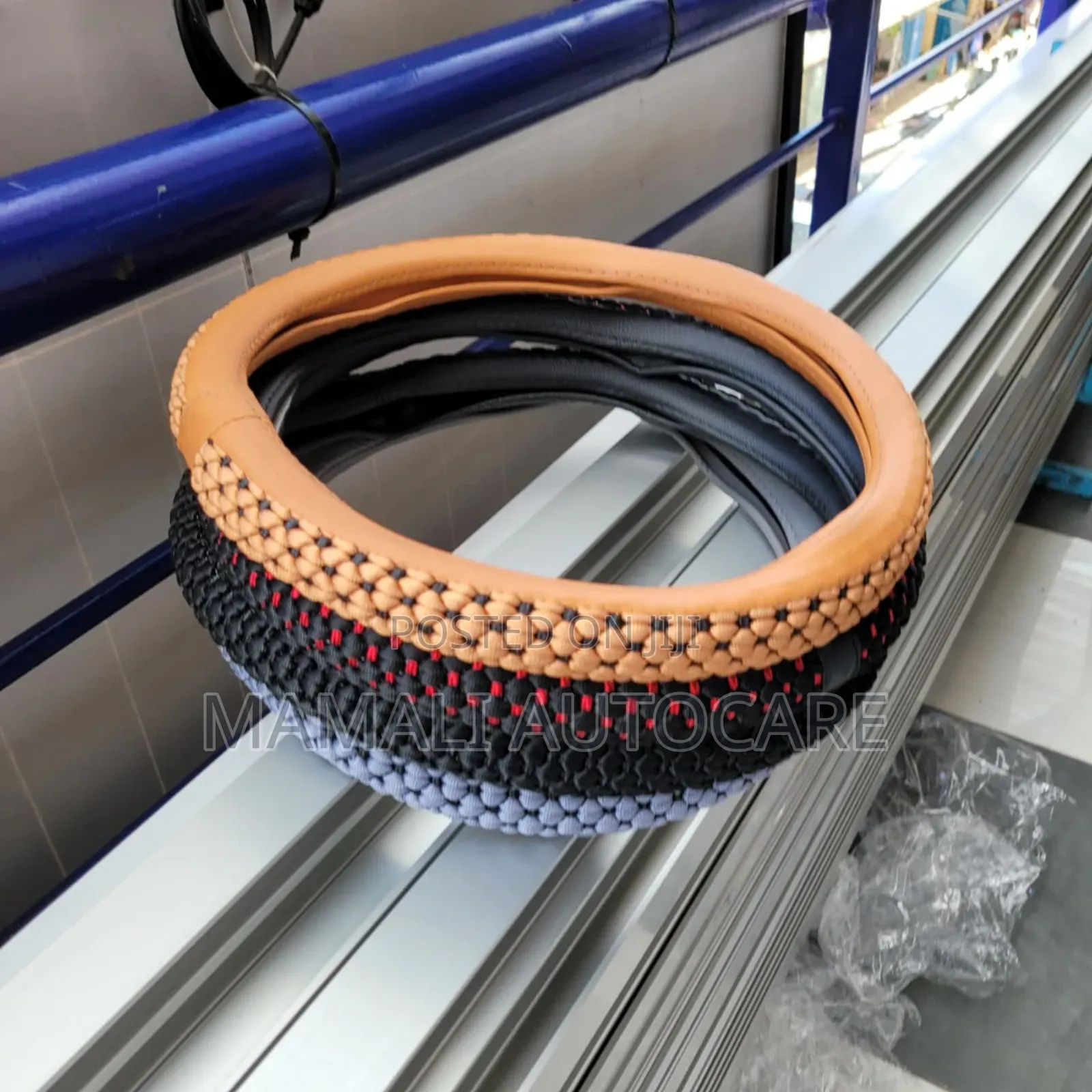 Universal Thread Car Steering Wheel Cover