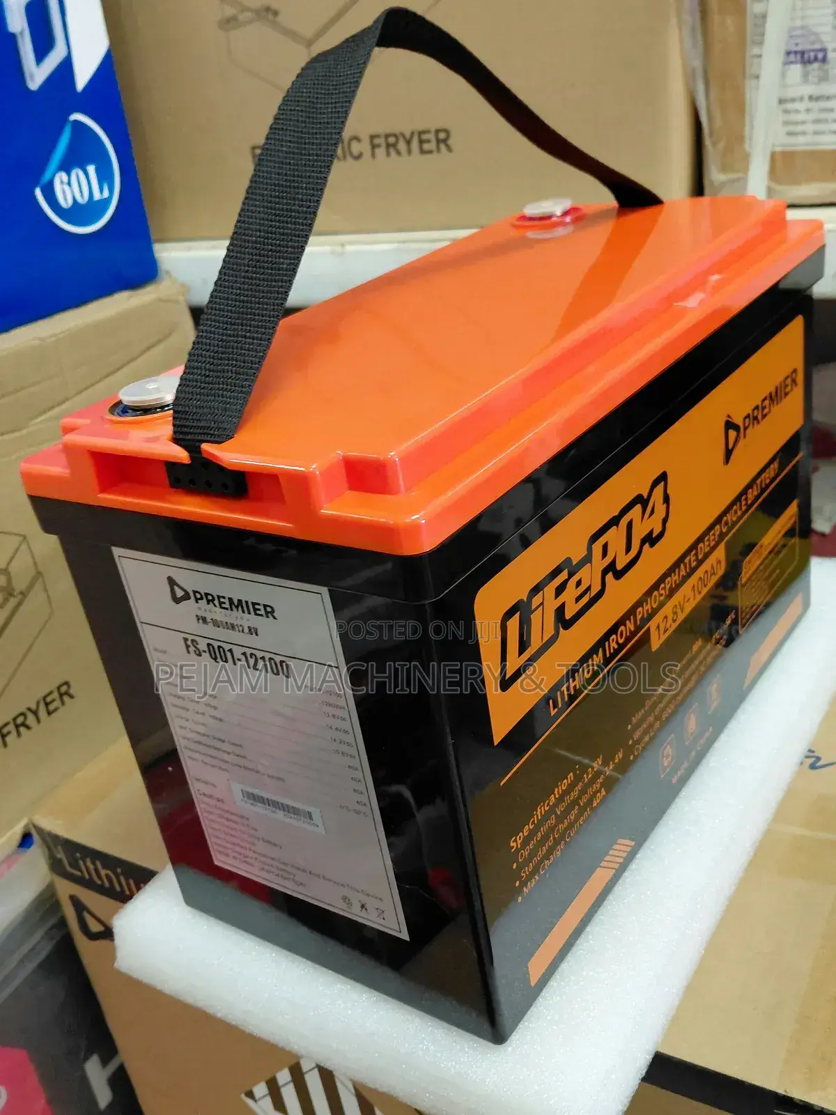 Premier 12.8v 100ah Lithium Iron Phosphate Lifepo4) Deep Cycle Battery
