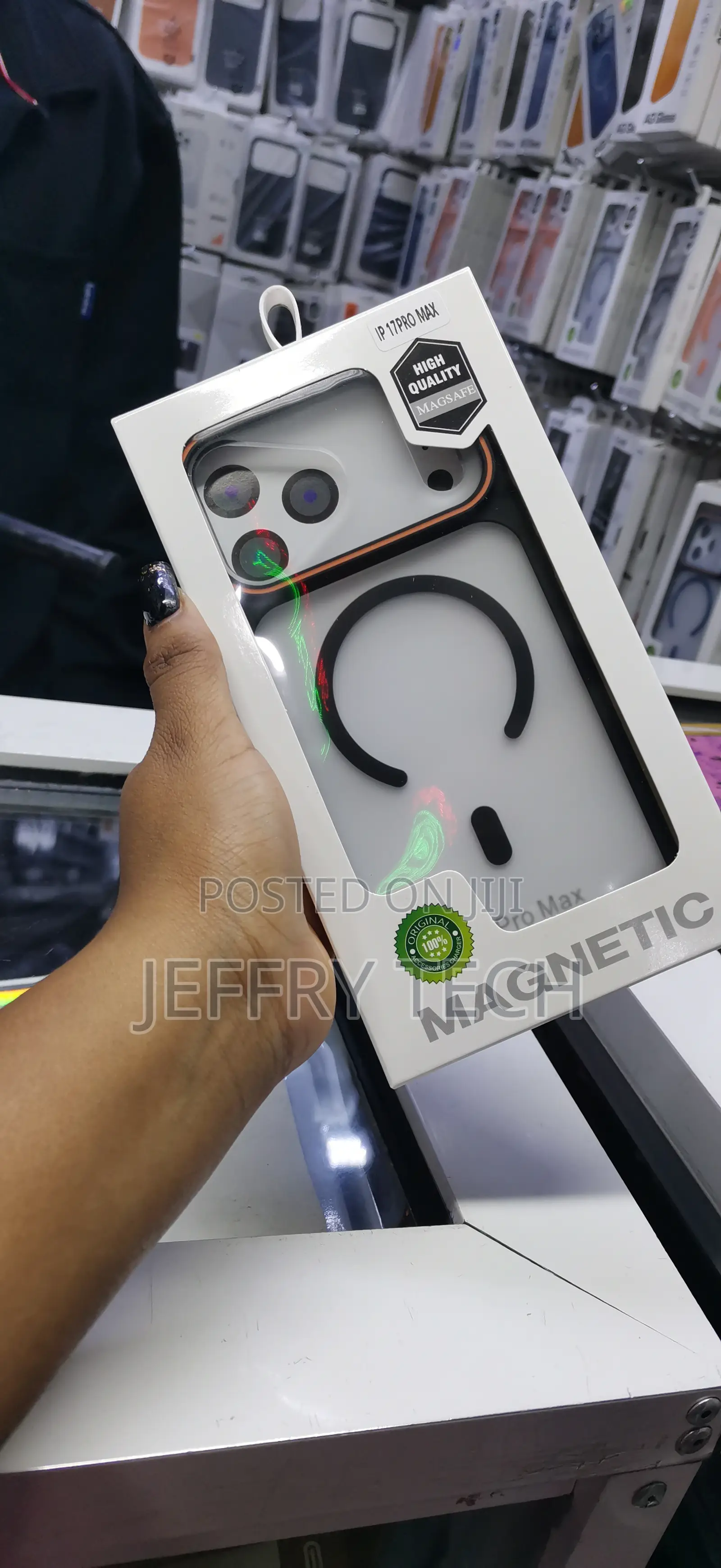 Magnetic Protective Case for the Apple iPhone 17 Pro Max.