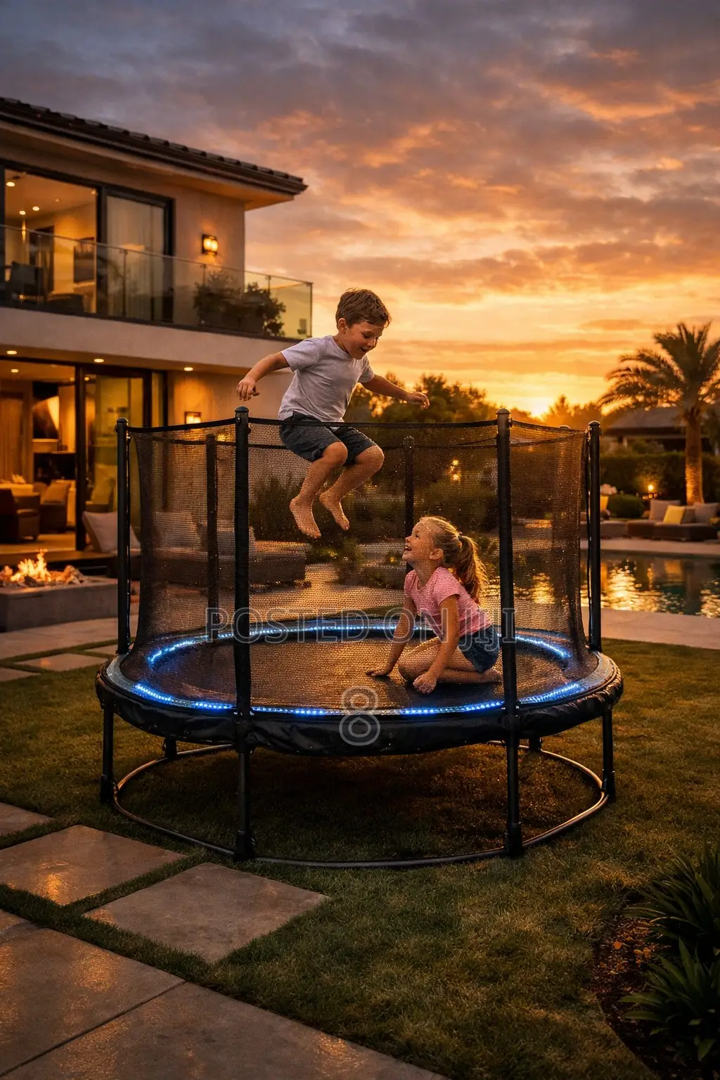 Heavy Duty Kids Trampoline