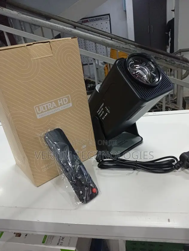 Space Efficient Hy320 Mini Wifi Android Projector With Inbuilt Speaker