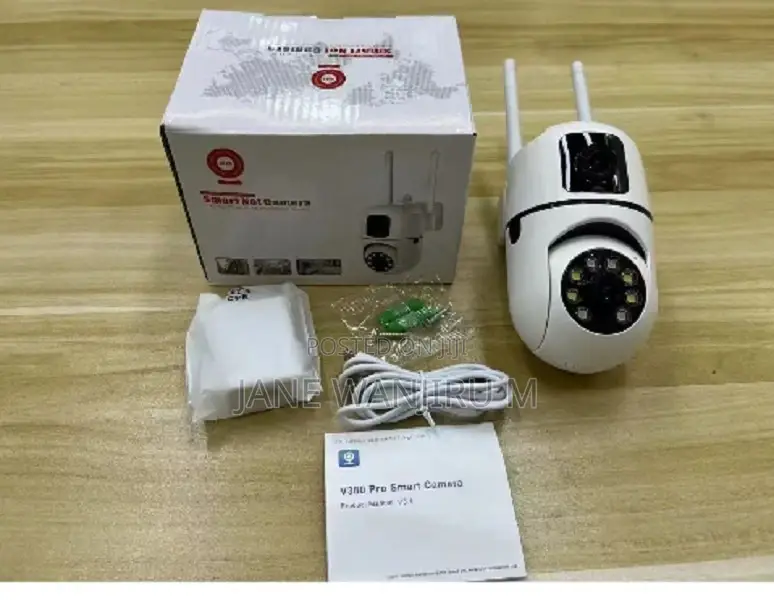 Affordable Wall Mounted V380 Dual Lens Wifi Bulb PTZ Camera