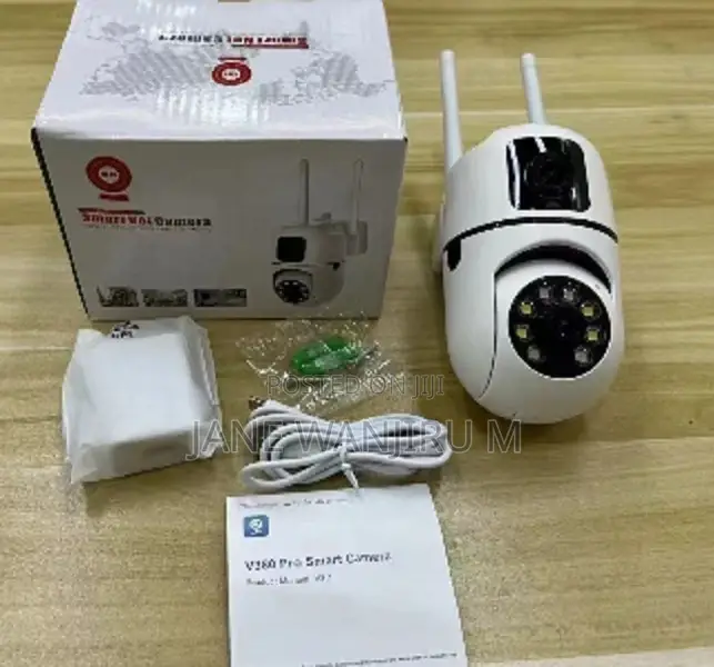 New Model Wall Mount Bulb Dual Lens Wifi Camera Smart Net