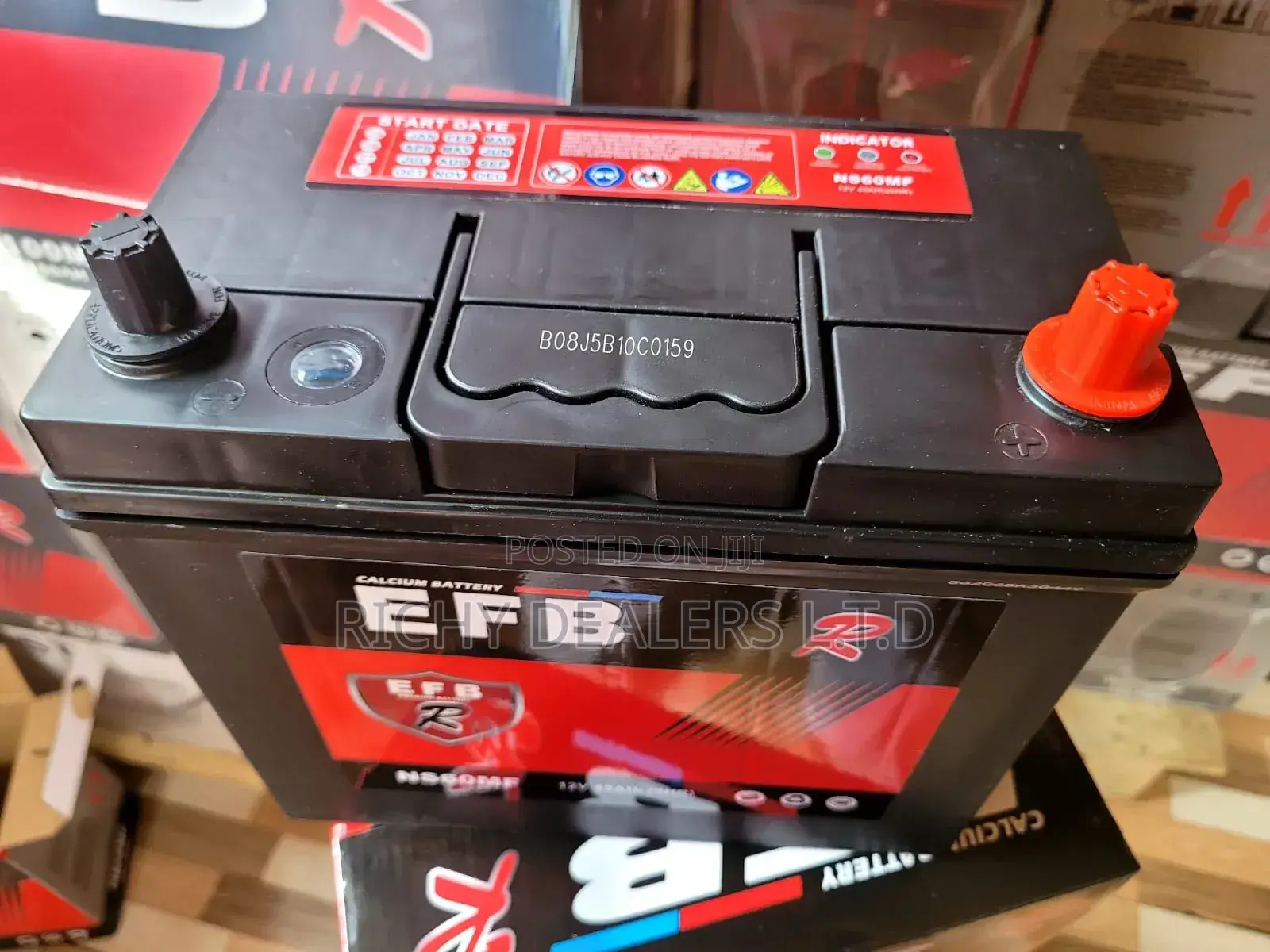 Efb Ns60mf (12v/45ah) Car Battery
