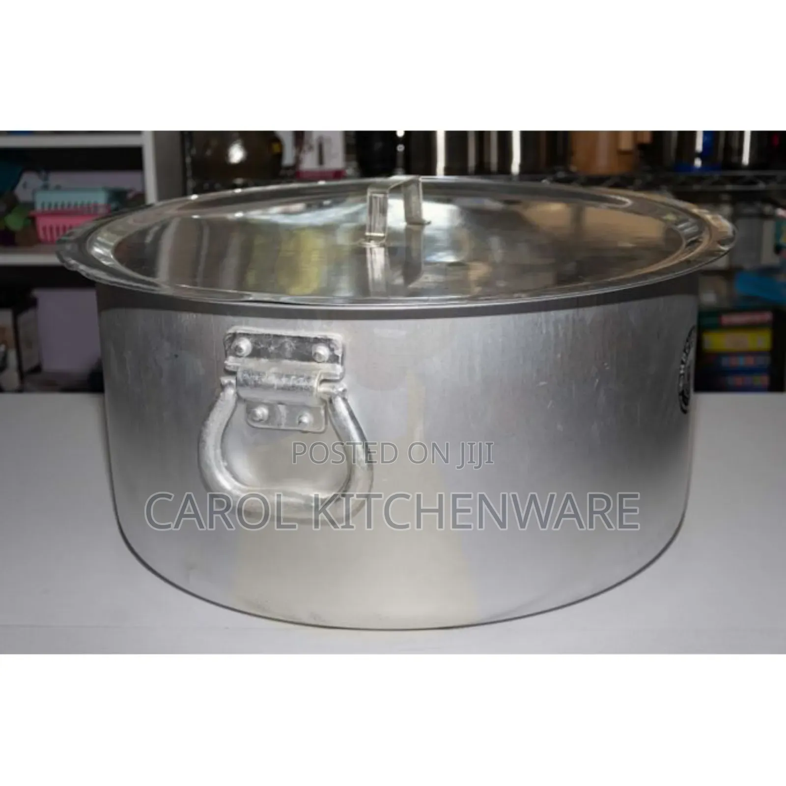55 LTR Aluminium Sufuria With Handle/ Big Sufuria