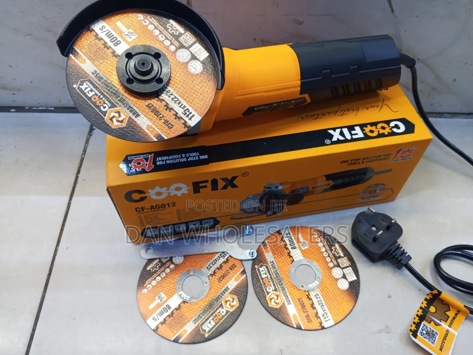 Heavy Duty 4 Inches Coofix Grinder With Free Cutting Disc