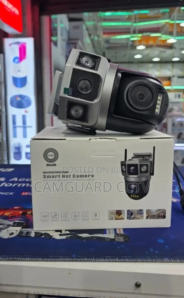 Dual Lens CCTV Ac Camera 4g Simcard V380 Pro