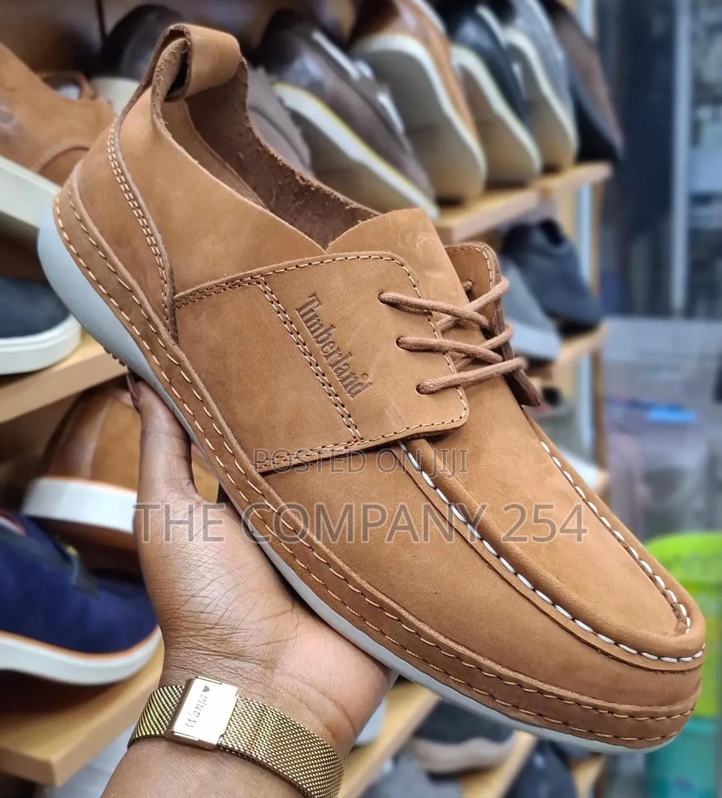 Quality Leather Casual Low Cut Laced Men Rubber Sole Timberland Shoes