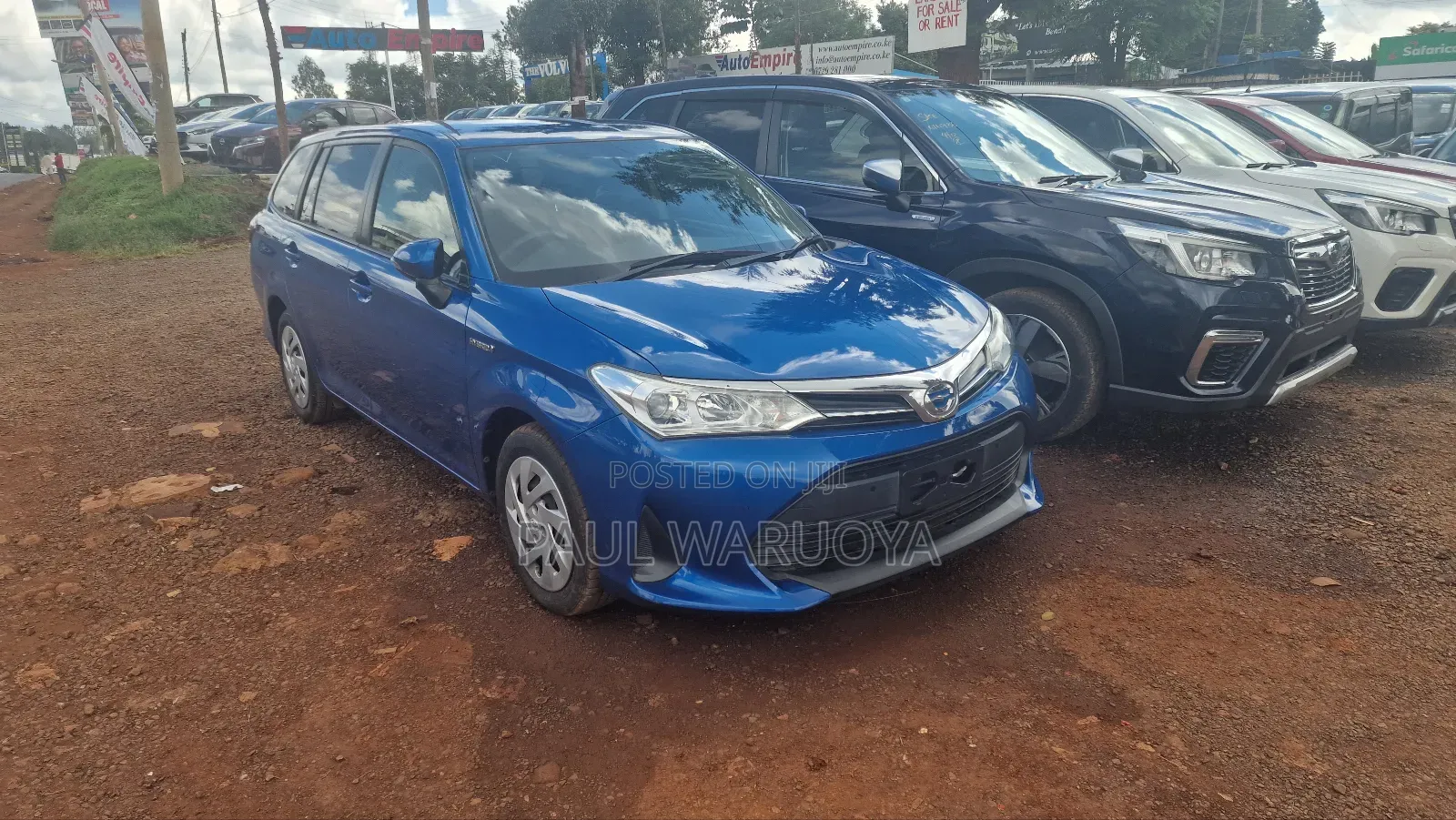 Toyota Corolla Fielder 1.5 Hybrid FWD 2018 Blue