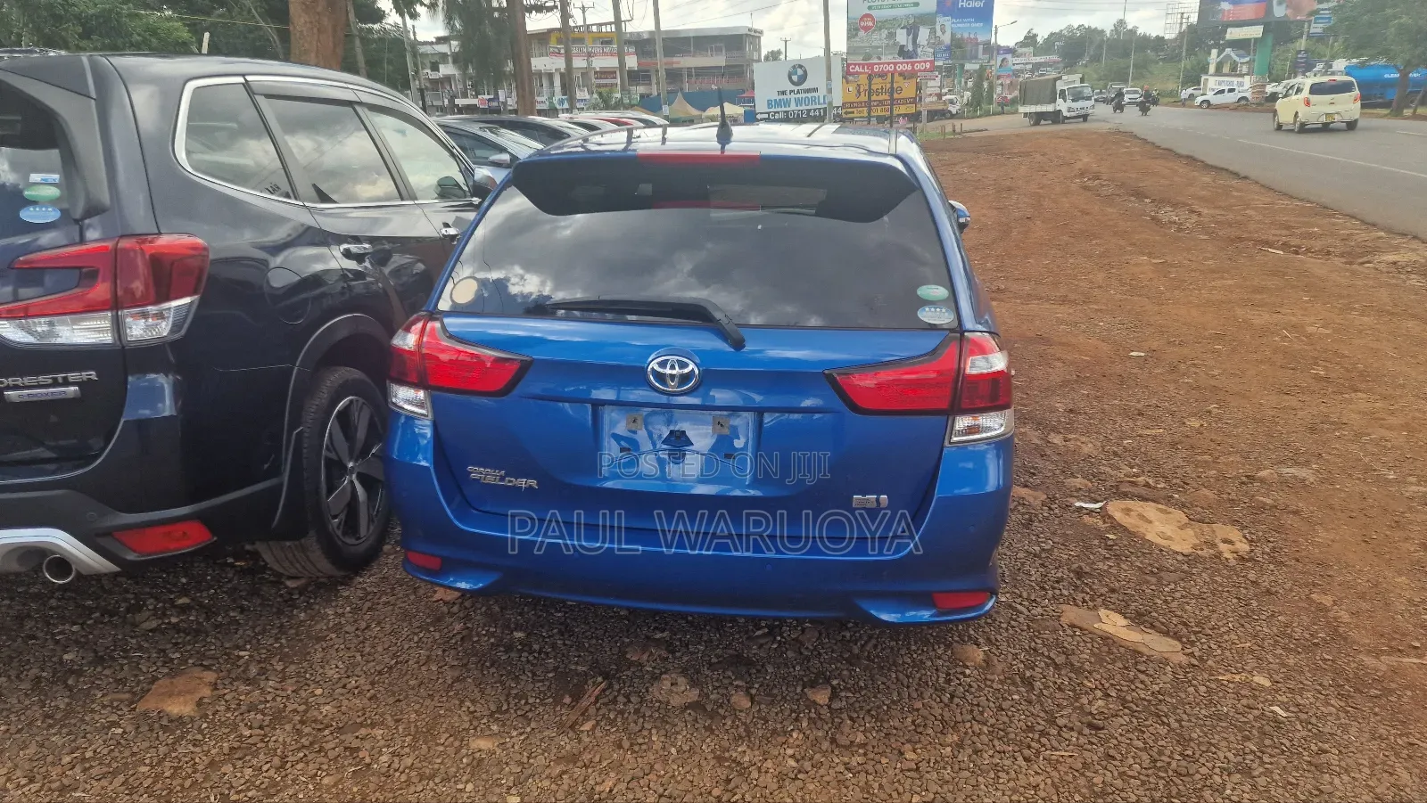 Toyota Corolla Fielder 1.5 Hybrid FWD 2018 Blue