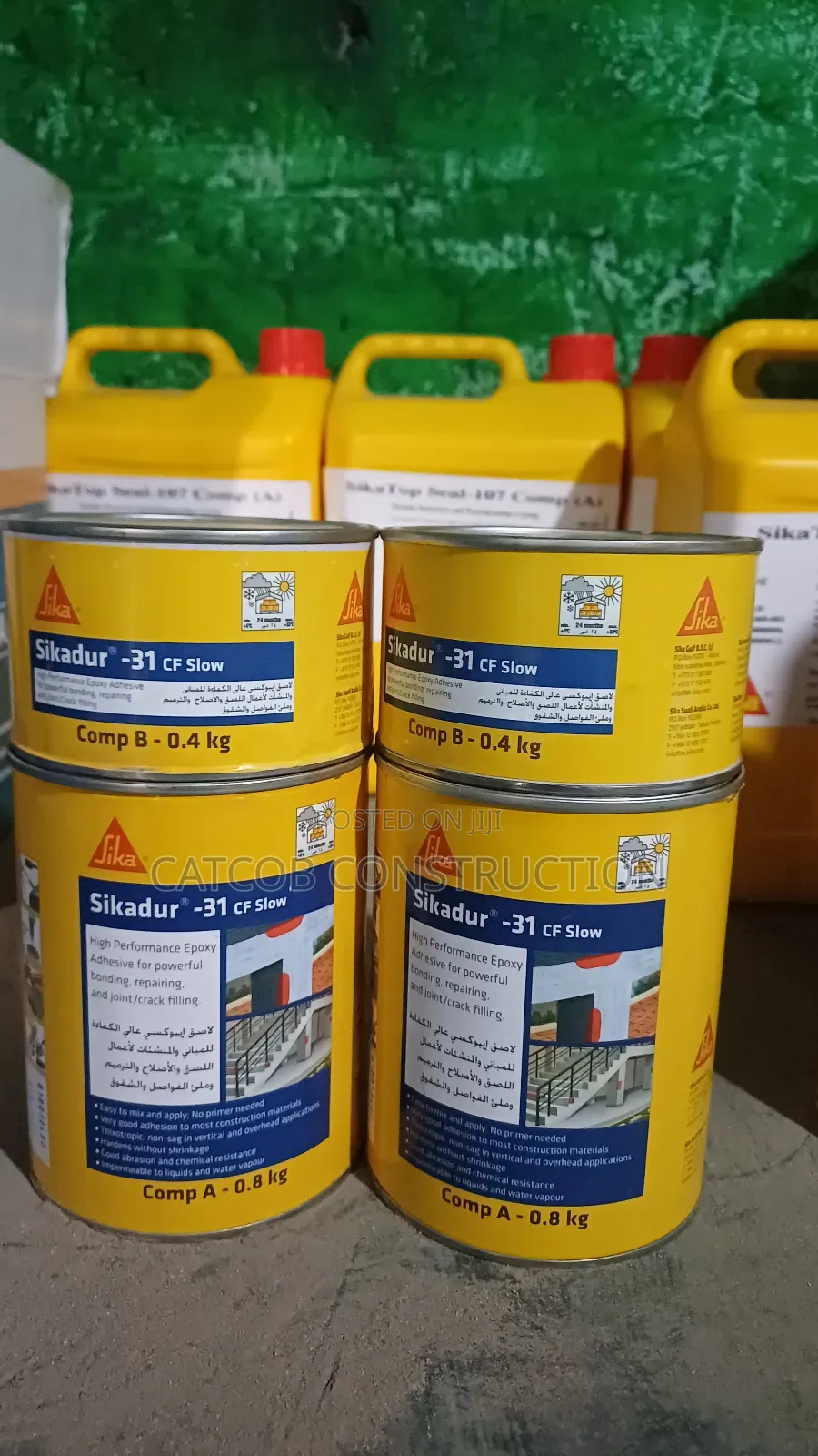 Sikadur 31 Cf – High Strength Epoxy Adhesive