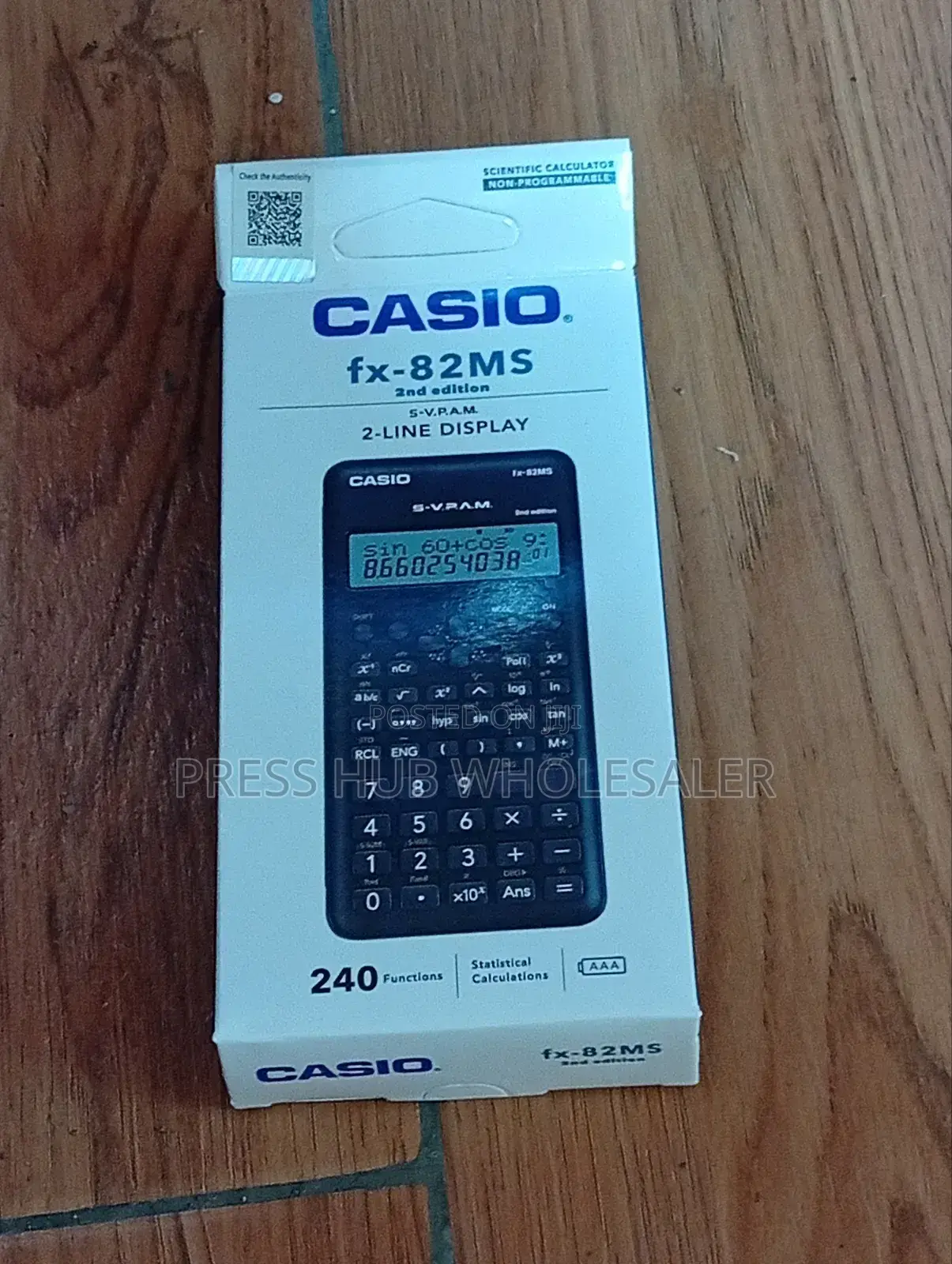 Casio 2nd Edition Scientific Calculator.