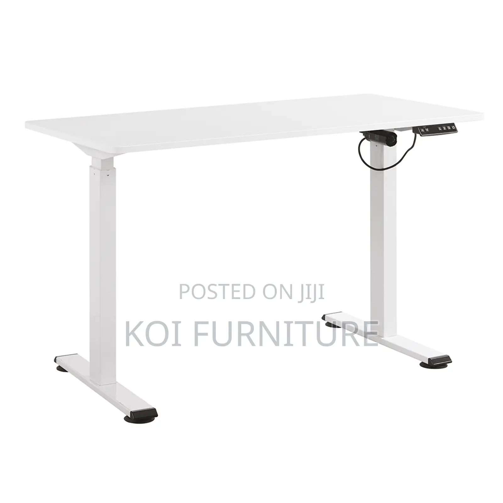 Office Desk; 120cm Electric Adjustable Office Desk