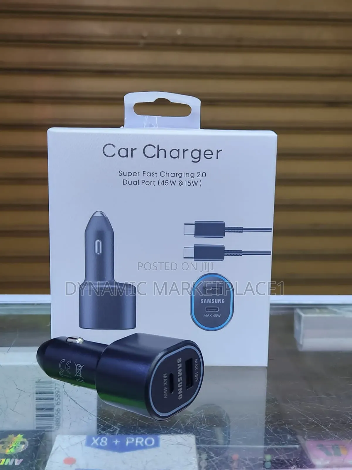Samsung Dual Port 60w Super Fast Car Charger