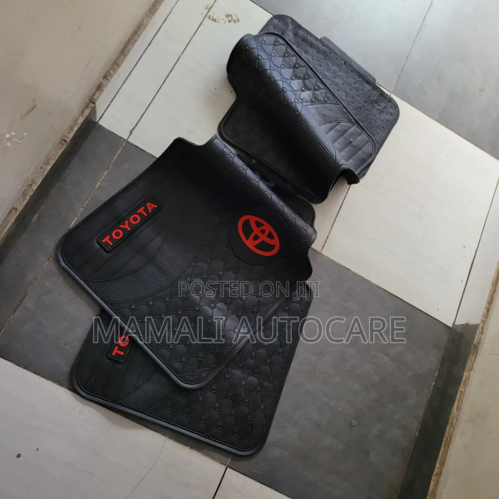 Toyota Branded Rubber Car Floor Mats