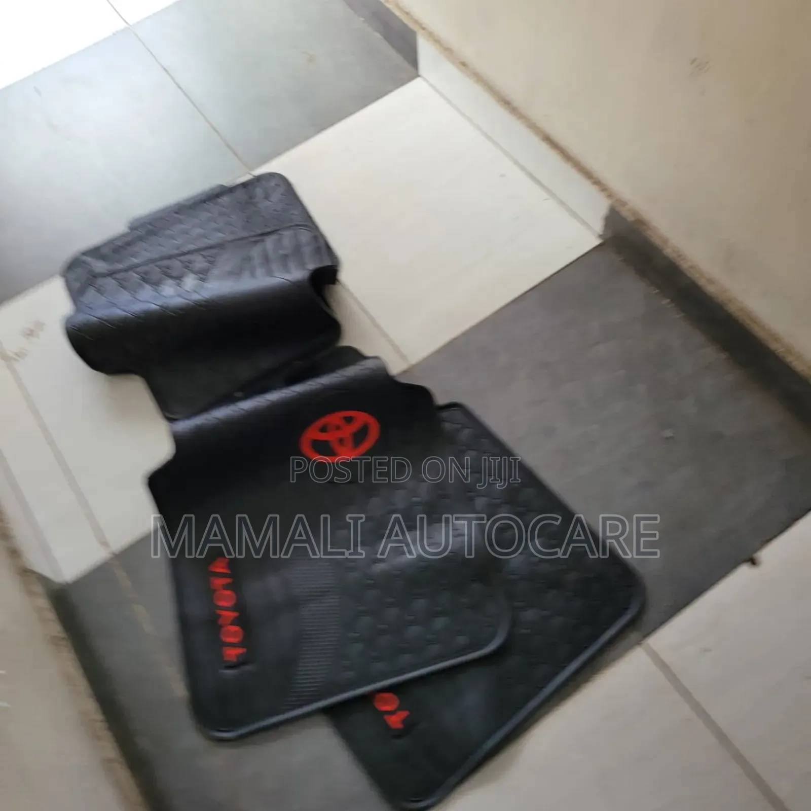 Universal Rubber Car Mats( Toyota Branded)